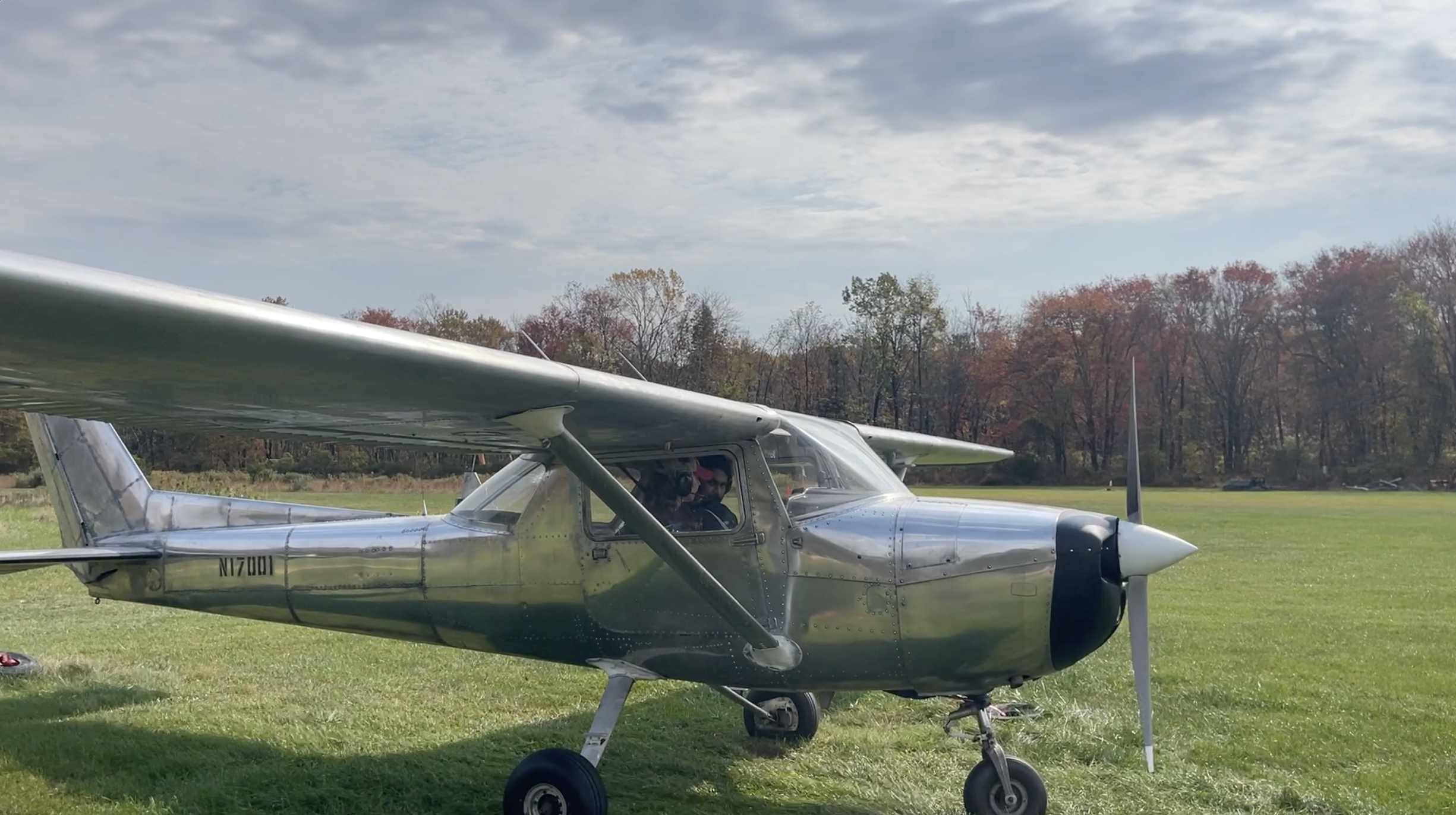 First flight with Jackie