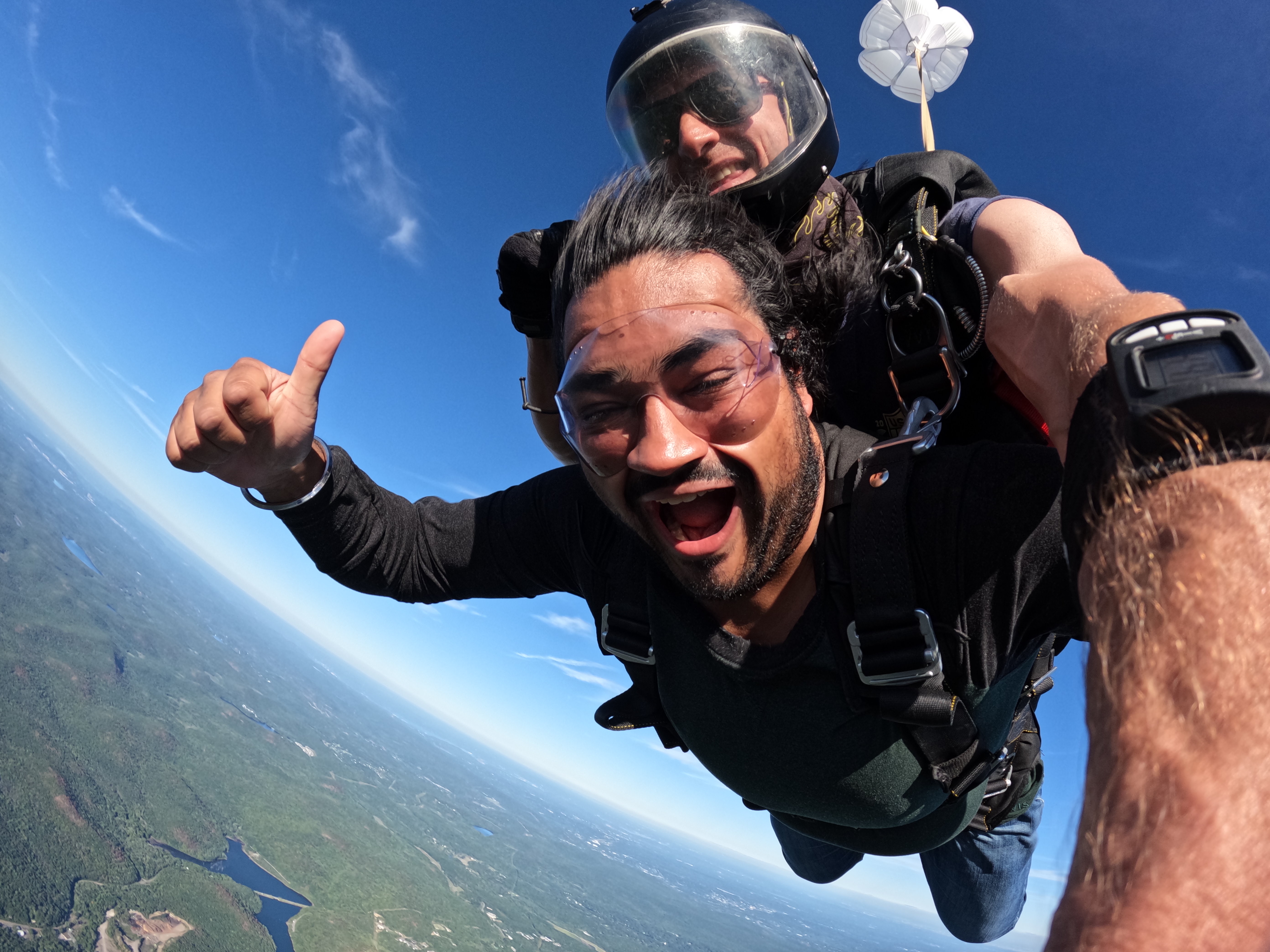 My first tandem skydive