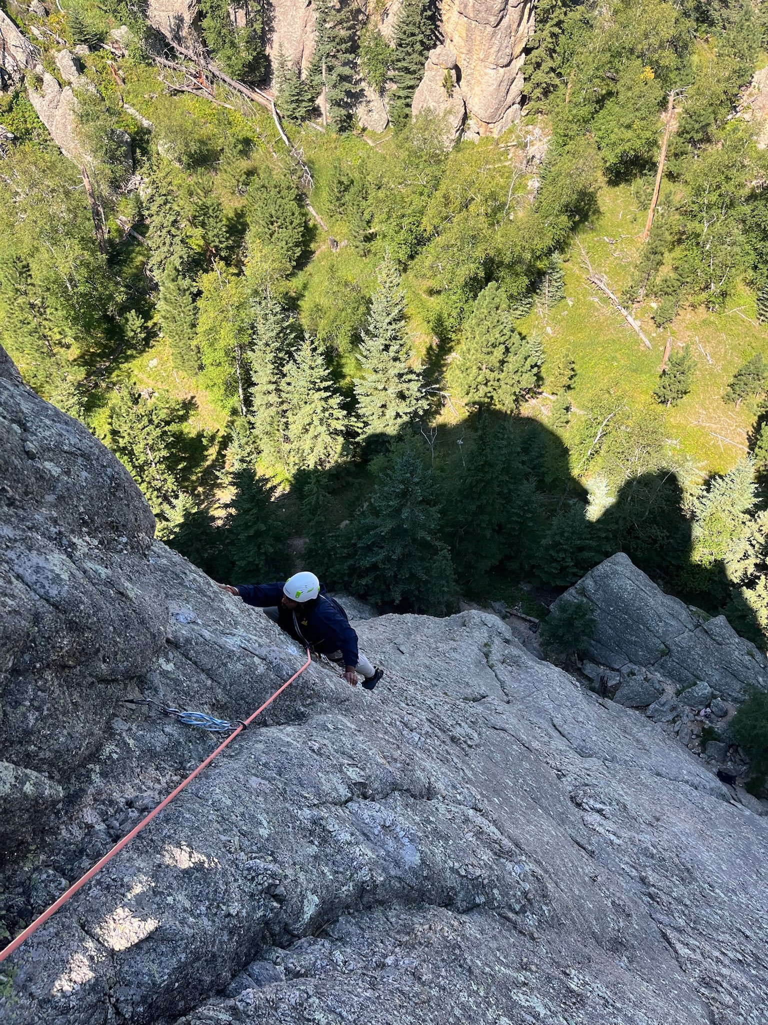 Climbing in the Black Hills