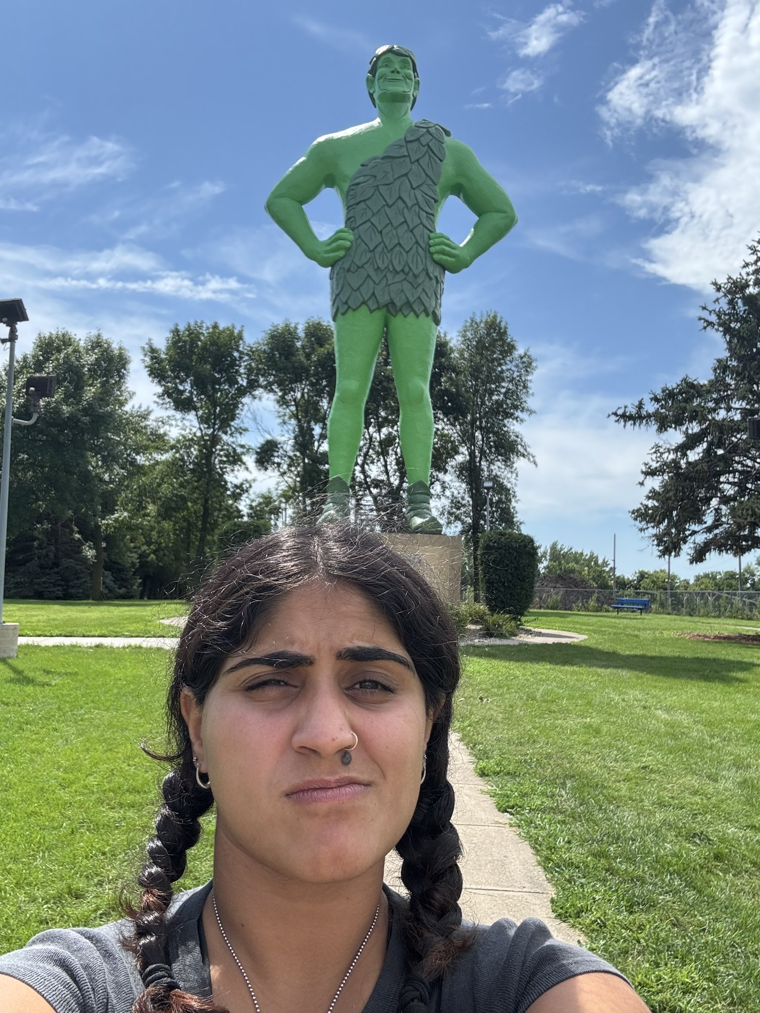The Jolly Green Giant — Blue Earth, MN