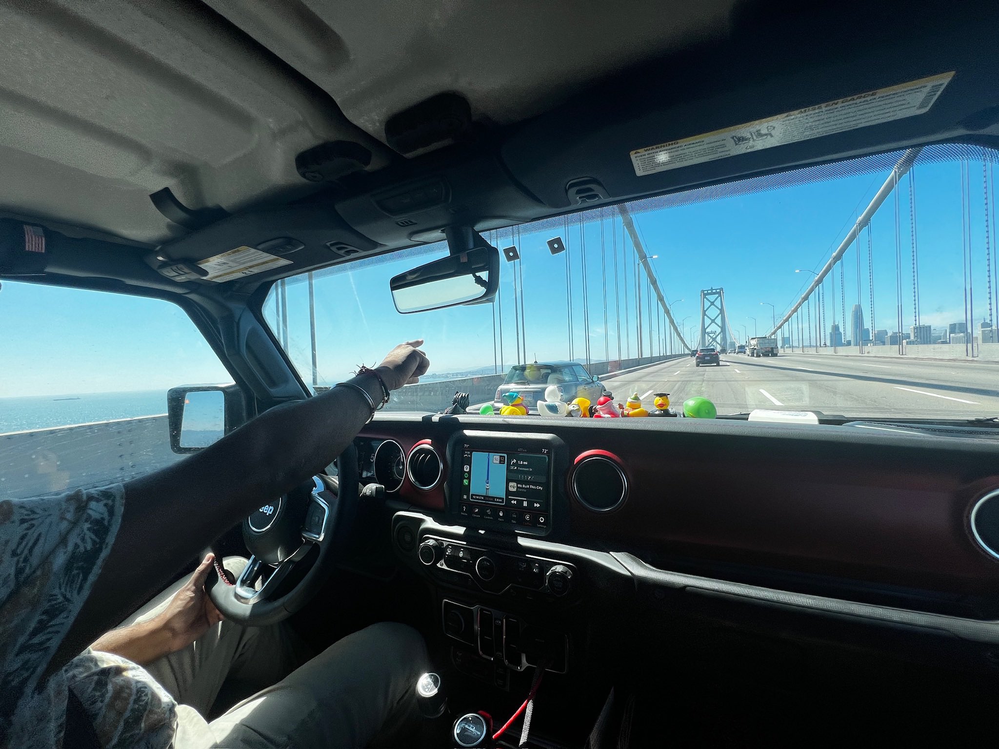 Crossing the Bay Bridge