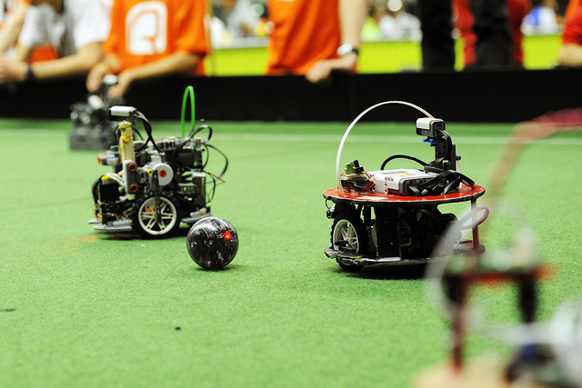 Students at Storming Robots Win First Place in US RoboCupJunior Competition