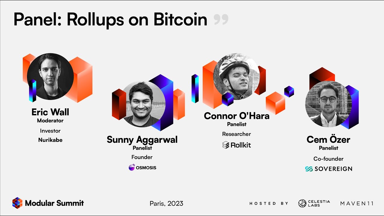 Rollups on Bitcoin panel